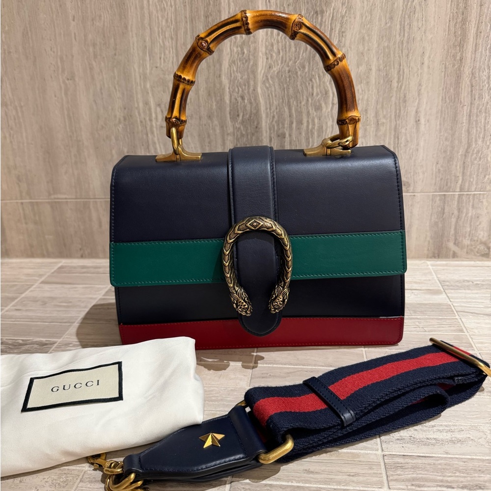 Gucci Dionysus Bamboo Top Handle Bag